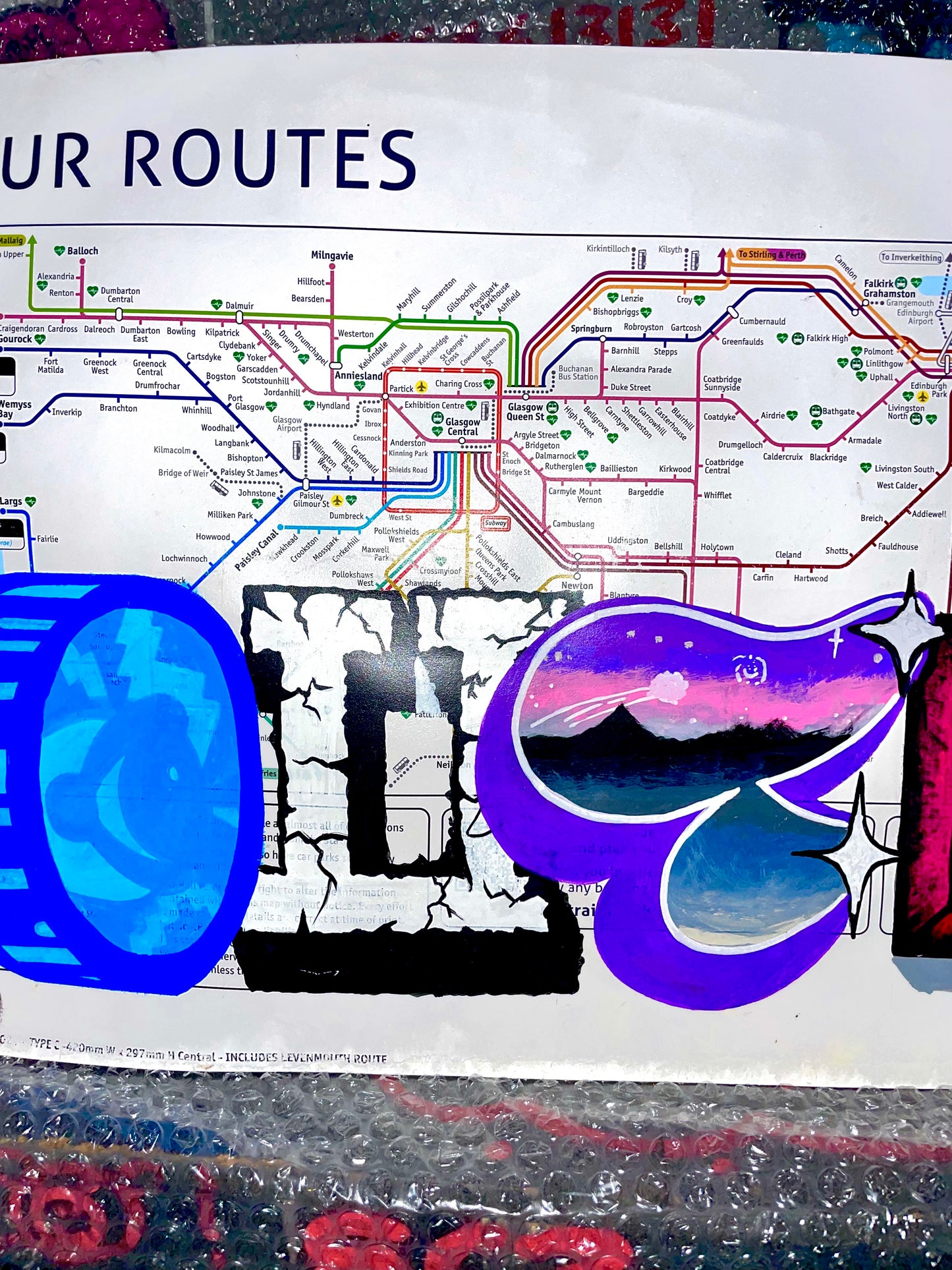 STICK TO YOUR ROUTES