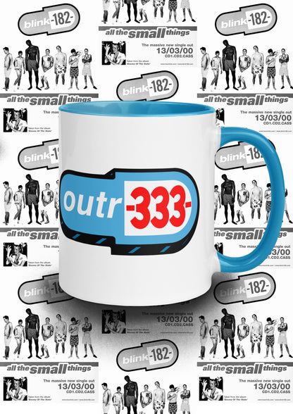 BLINK182 x OUTR333 mug