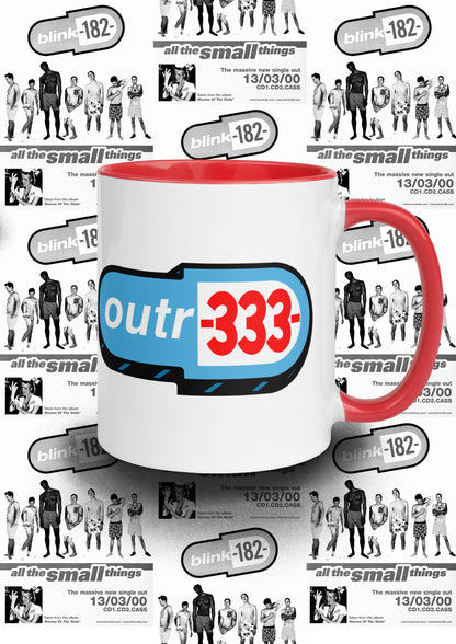 BLINK182 x OUTR333 mug